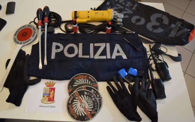 sinti sequestro polizia