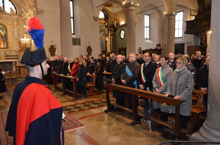 La "Virgo Fidelis"dei carabinieri a San Leonardo