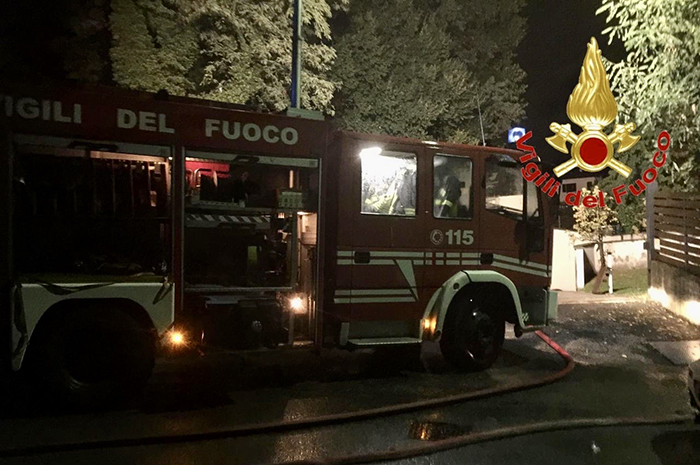 Verbania flagellata: venti gli interventi del Vigili del Fuoco nella notte 