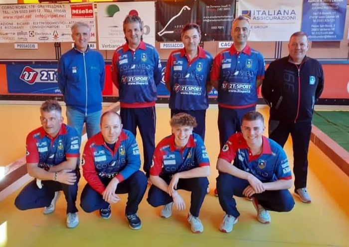 Bocce, una vittoria e una sconfitta nel lungo weekend di serie A del Possaccio