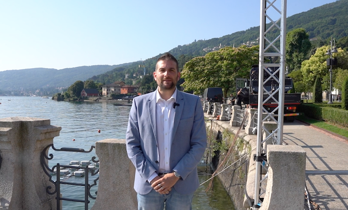 Baveno d'incanto: le fontane danzanti sul lungolago. Il sindaco: sarà emozionante