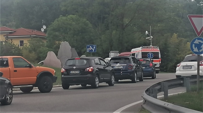 Dopo il blackout, il traffico: il cantiere del cantiere manda in tilt la viabilità di Verbania