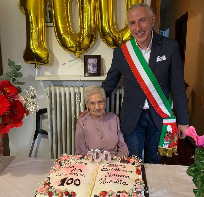 Cannobio festeggia i cent’anni di nonna Rosalia