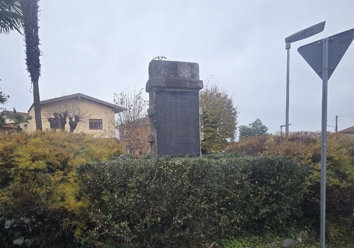 Ripristinata la targa che ricorda l’entrata in guerra dell’Italia 