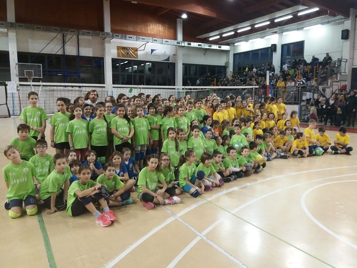 Un bel sabato pomeriggio con il minivolley al PalaManzini