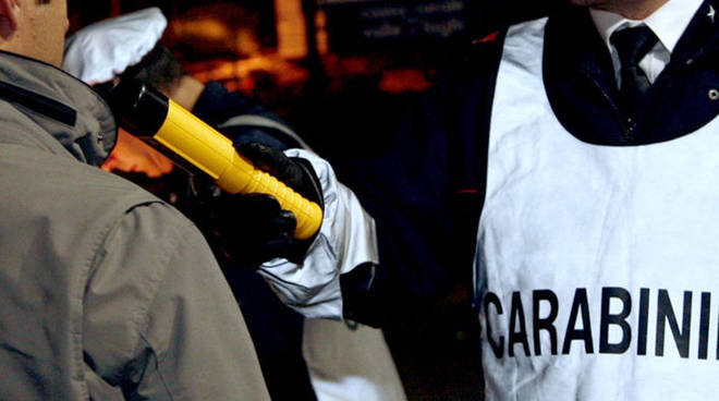 Alcol e droga al volante, 5 denunce nel fine settimana