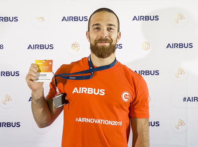 Davide, giovane ingegnere verbanese che piace ad Airbus e vuole cambiare il mondo