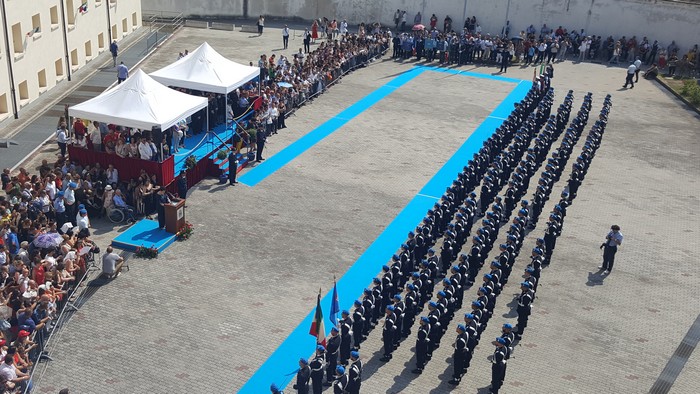 Aspiranti viceispettori studiano alla scuola di polizia penitenziaria