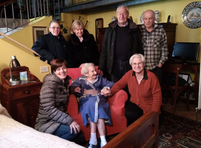 Belgirate festeggia i 105 anni di nonna Renata
