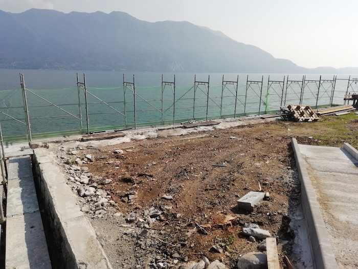Ghiffa: si completano i lavori alla darsena Baj 