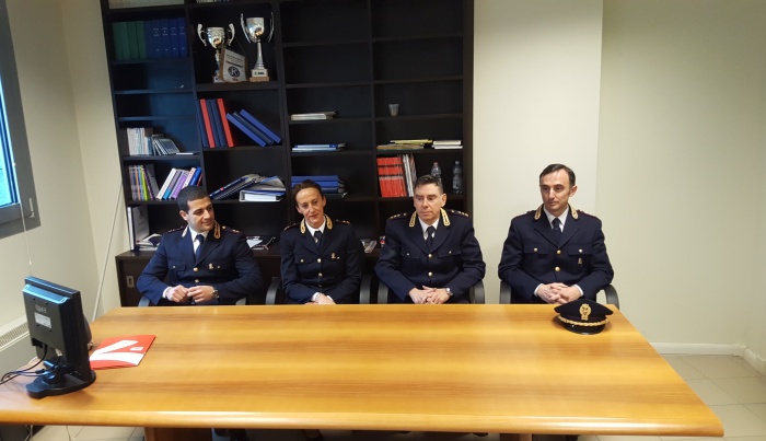 Quattro nuovi rinforzi in questura