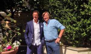 Nico Caldarola e Adriano Panatta