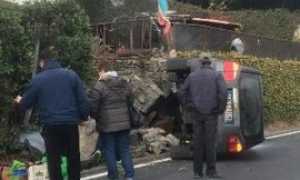 auto ribaltata oggebbio