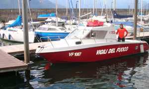 barca vigili fuoco