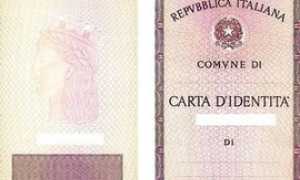 carta identita esterno