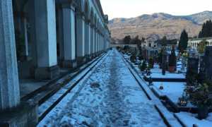 cimitero neve