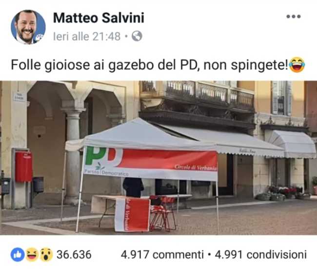 fb salvini dem