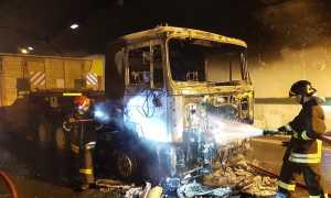 incendio camion a261
