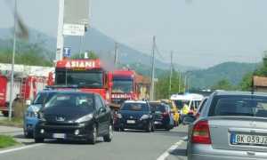 incidente due fondotoce