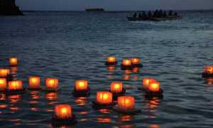 lanterne sul lago