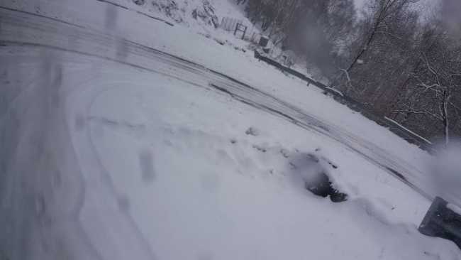 piancavallo strada neve