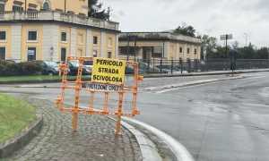 strada sdrucciolevole