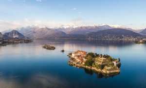 sunset over borromeean islands lake maggiore italy royalty free image 641330250 1556543397