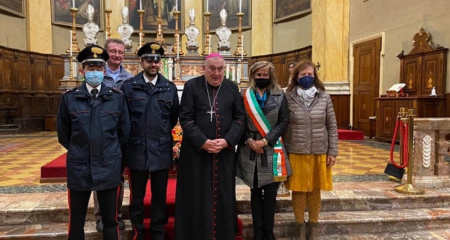 Vescovo Brambilla a Stresa