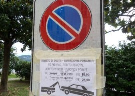 divieto sosta cartello