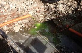 fogna condominio arona