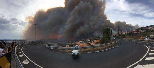 incendio funchal 1603