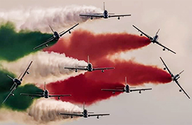 b frecce tricolori formazione