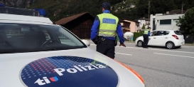 polizia cantonale posto blocco