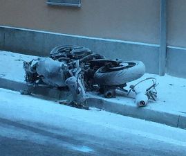 moto incidente ghiffa