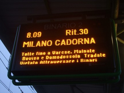 ritardo treni