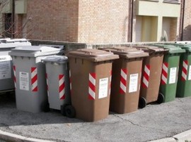 bidoni differenziata