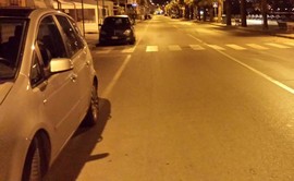 strada di notte generica