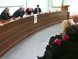 corta chiamparino tecnoparco tavolo