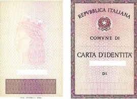 carta identita esterno
